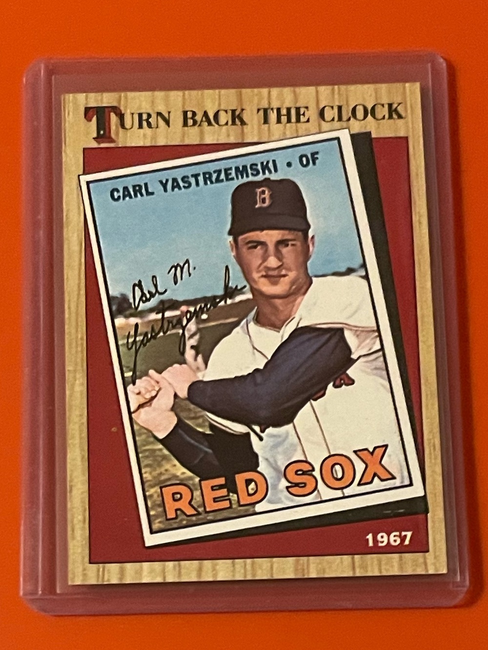 Carl Yastrzemski #314 1987 Topps [Turn Back The Clock] Baseball Trading Card